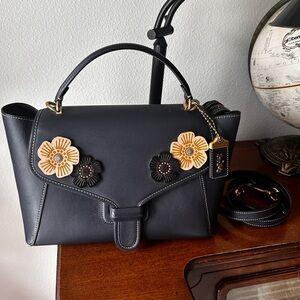 Coach 1941 courier caryall crossbody / satchel bag